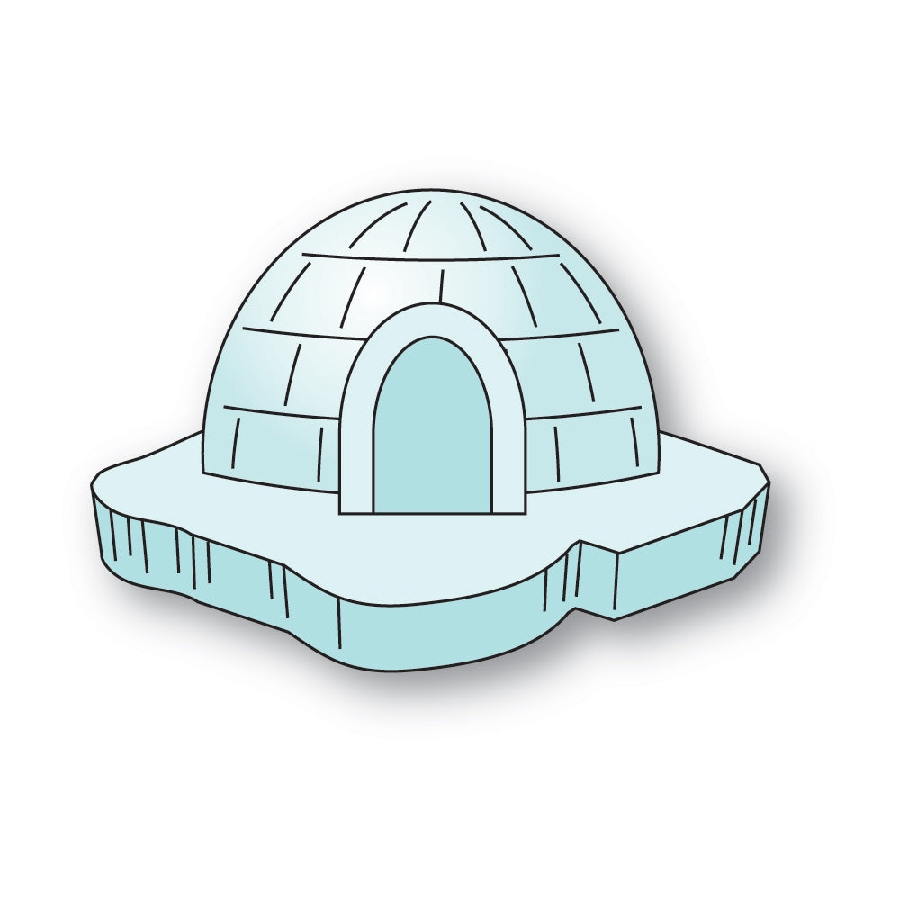 Poppystamps 2698 Floating Igloo and Iceberg Craft Die