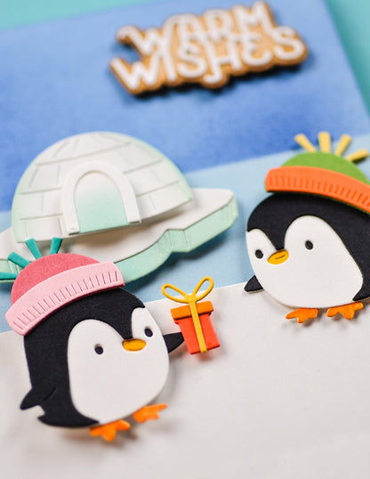 Poppystamps 2698 Floating Igloo and Iceberg Craft Die