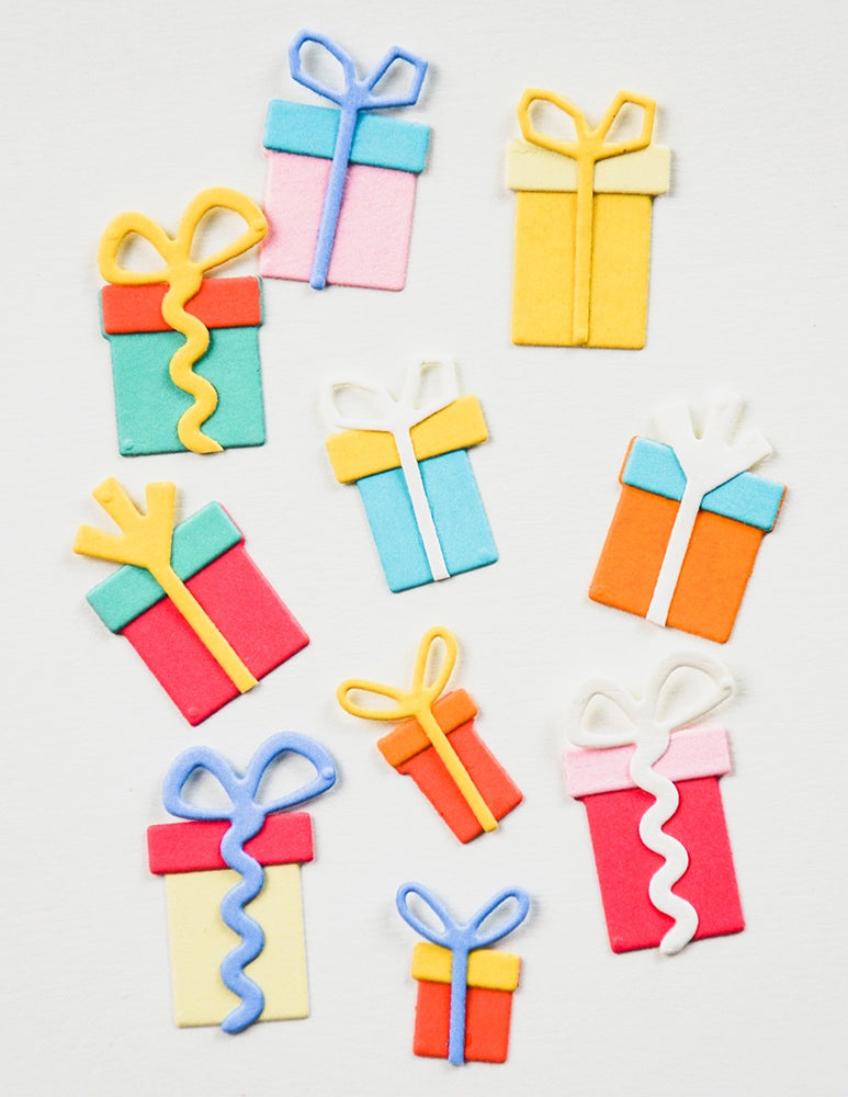 Poppystamps 2699 Frilly Gifts Craft Die