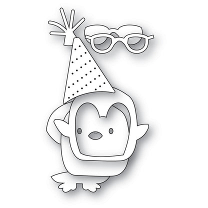 Poppystamps 2700 Fancy Party Penguin Craft Die