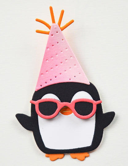 Poppystamps 2700 Fancy Party Penguin Craft Die