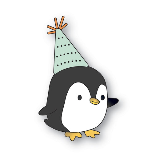 Poppystamps 2701 Birthday Penguin Craft Die