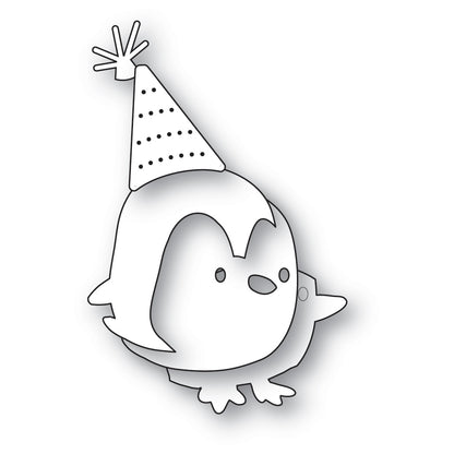 Poppystamps 2701 Birthday Penguin Craft Die