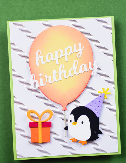 Poppystamps 2702 Jubilee Penguin Craft Die