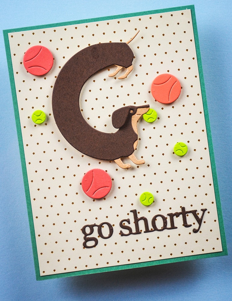 Poppystamps 2728 Go Shorty Craft Die