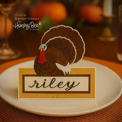 Lovely Layers: Turkey - Honey Cuts - Stand-Alone Dies