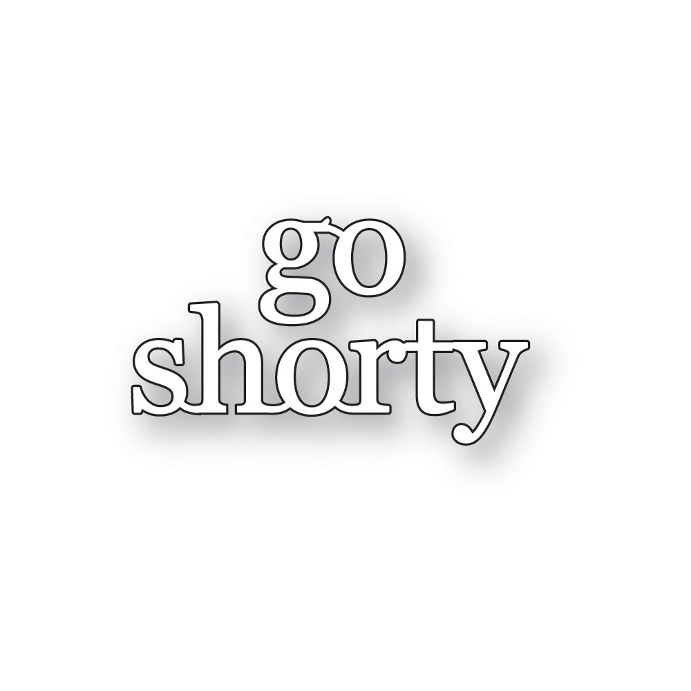 Poppystamps 2728 Go Shorty Craft Die