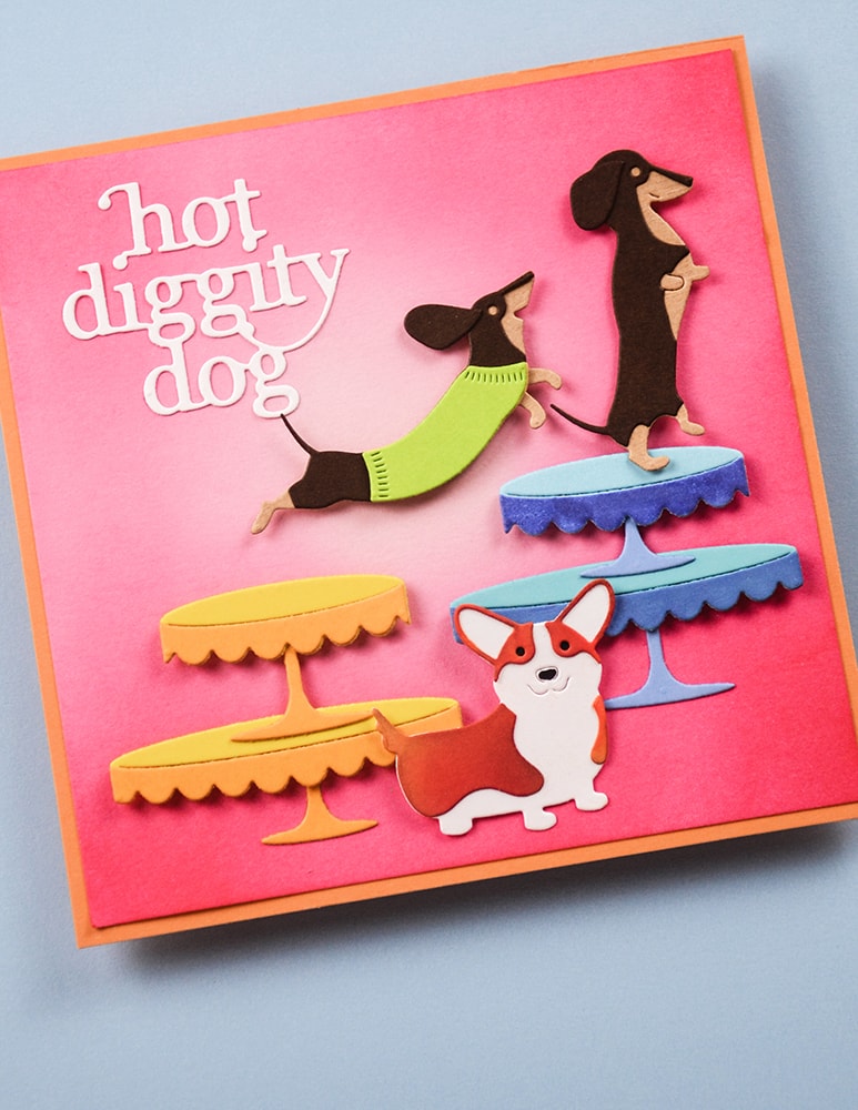 Poppystamps 2736 Hot Diggity Dog Craft Die