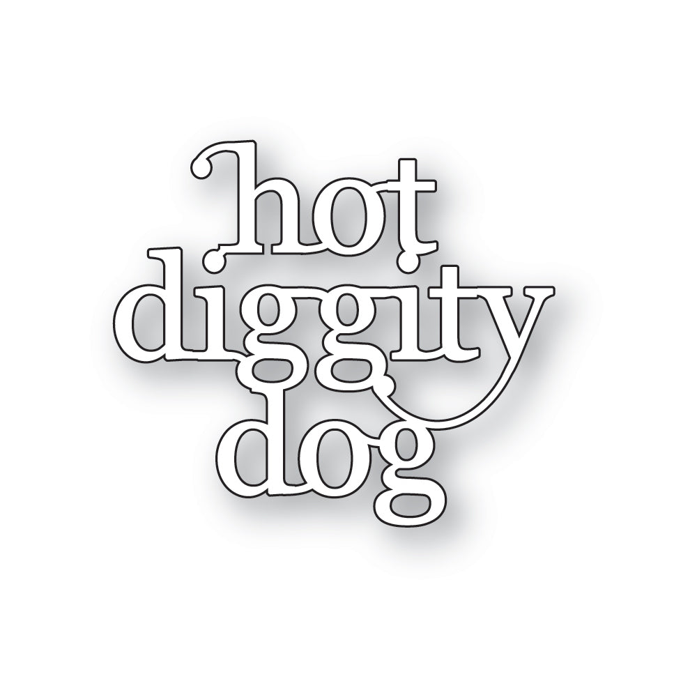 Poppystamps 2736 Hot Diggity Dog Craft Die