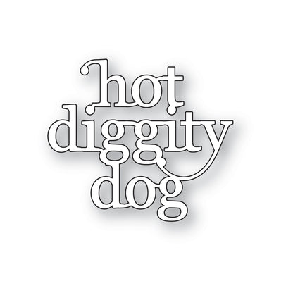 Poppystamps 2736 Hot Diggity Dog Craft Die