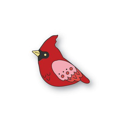 Poppystamps 2738 Nordic Perched Cardinal craft die