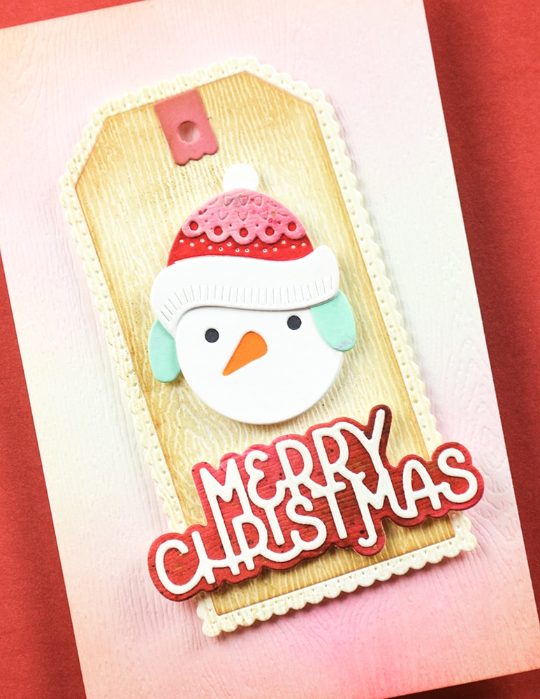 Poppystamps 2742 Nordic Chilly Snowman craft die