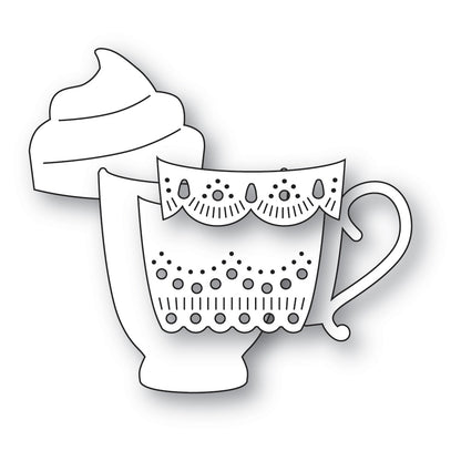 Poppystamps 2746 Nordic Cozy Cocoa craft die