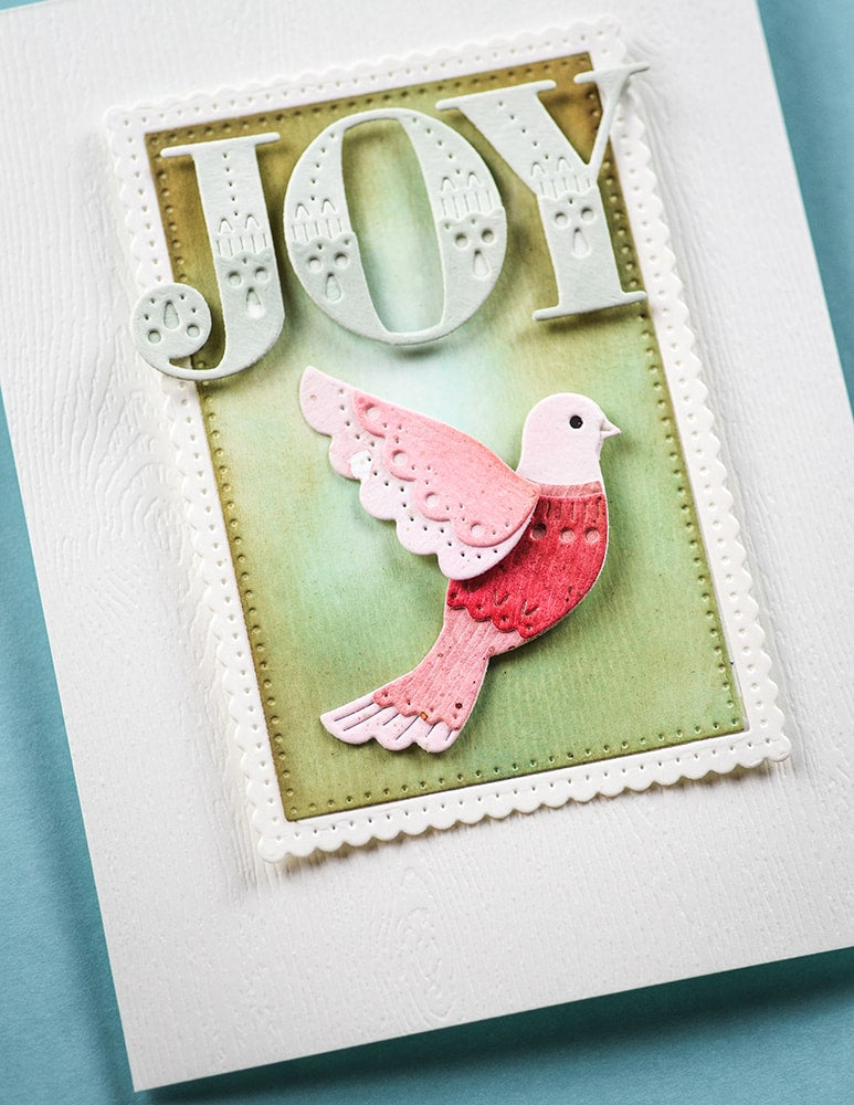 Poppystamps 2747 Nordic Serene Dove craft die