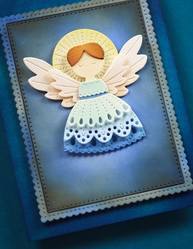 Poppystamps 2748 Nordic Sweet Angel craft die