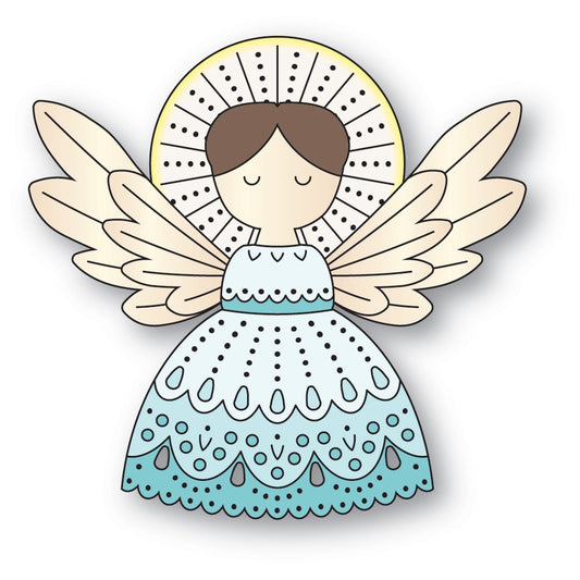 Poppystamps 2748 Nordic Sweet Angel craft die