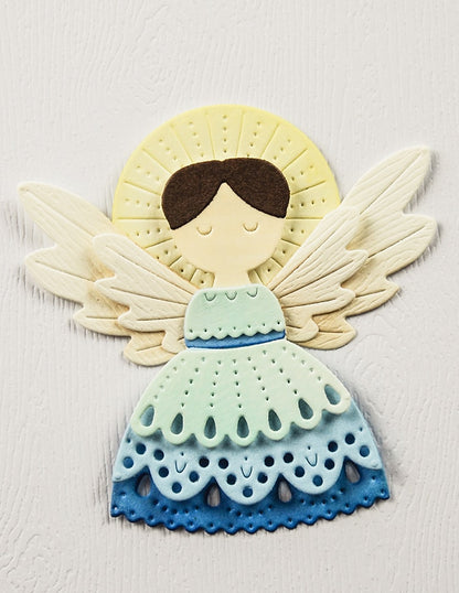 Poppystamps 2748 Nordic Sweet Angel craft die