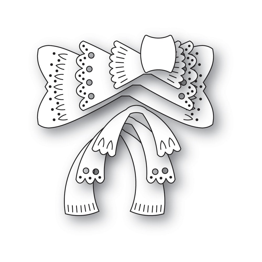 Poppystamps 2752 Nordic Bow craft die