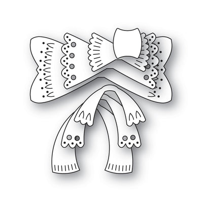 Poppystamps 2752 Nordic Bow craft die