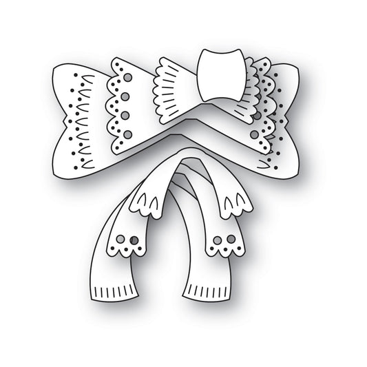 Poppystamps 2752 Nordic Bow craft die