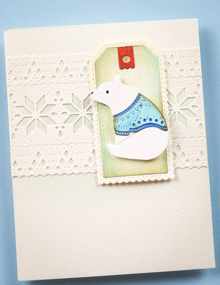 Poppystamps 2740 Scalloped Pinpoint Tags craft die