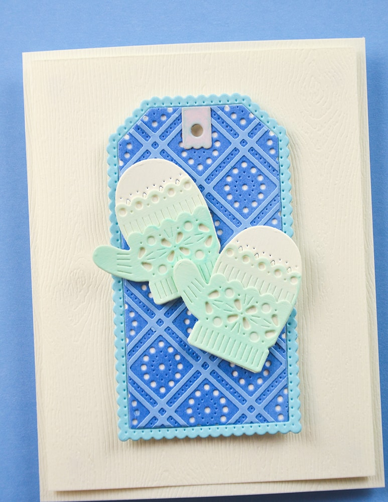 Poppystamps 2760 Nordic Cozy Mitten craft die
