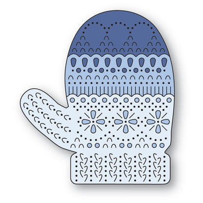 Poppystamps 2761 Nordic Large Mitten craft die