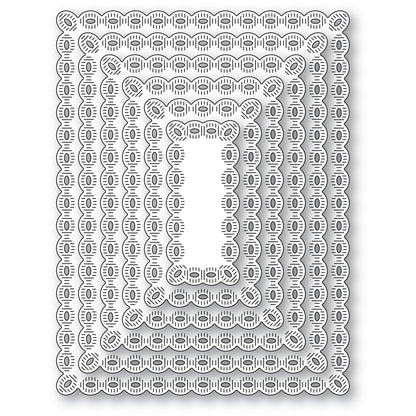 Poppystamps 2764 Fine Eyelet Frames