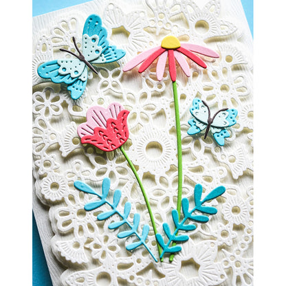 Poppystamps 2767 Nordic Cheery Butterflies