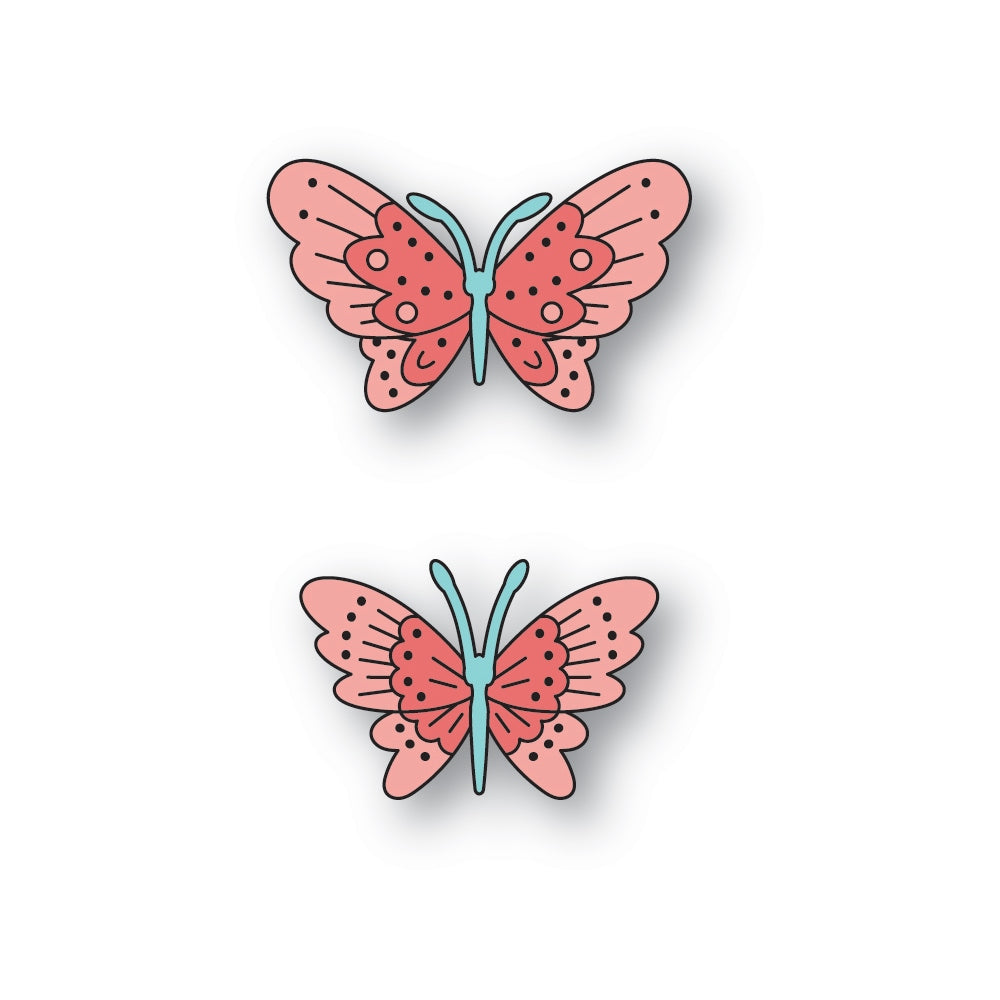 Poppystamps 2767 Nordic Cheery Butterflies