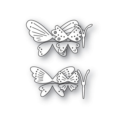 Poppystamps 2767 Nordic Cheery Butterflies
