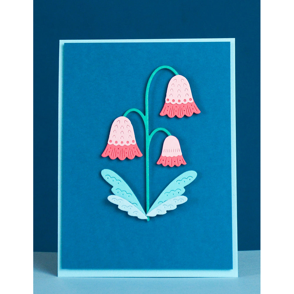 Poppystamps 2771 Nordic Pendant Flower