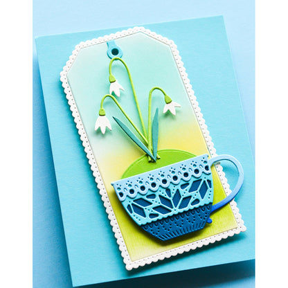 Poppystamps 2769 Nordic Cozy Tea Cup
