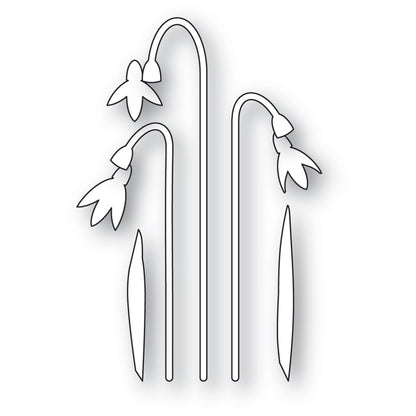 Poppystamps 2772 Snowbell Flowers
