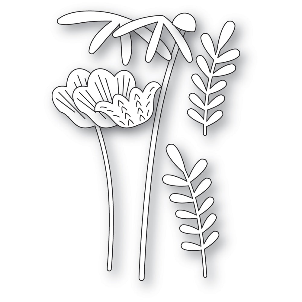 Poppystamps 2774 Lovely Floral Bundle