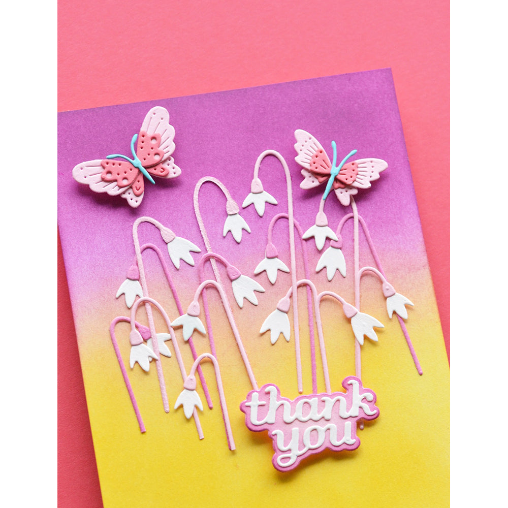 Poppystamps 2776 Thank You Tender Script