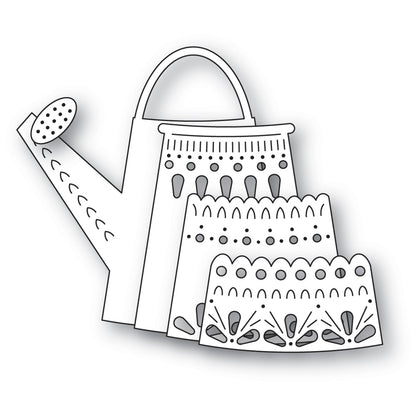 Poppystamps 2781 Nordic Watering Can