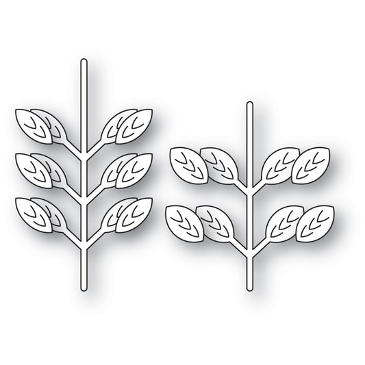 Poppystamps 2785 Nordic Leafy Stems