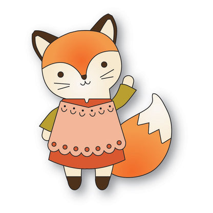 Poppystamps 2786 Nordic Waving Fox Craft Die
