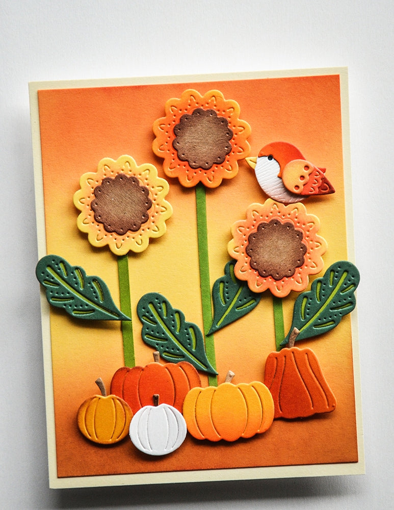 Poppystamps 2787 Pumpkin Patch Craft Die