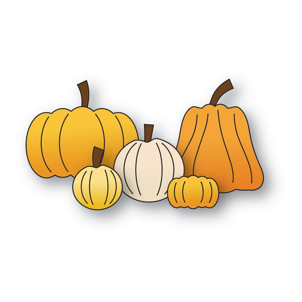 Poppystamps 2787 Pumpkin Patch Craft Die