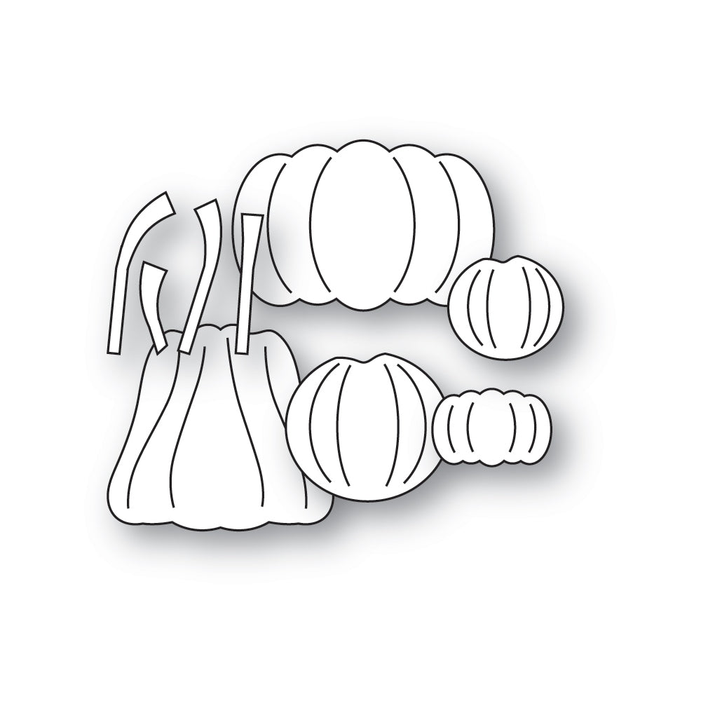 Poppystamps 2787 Pumpkin Patch Craft Die