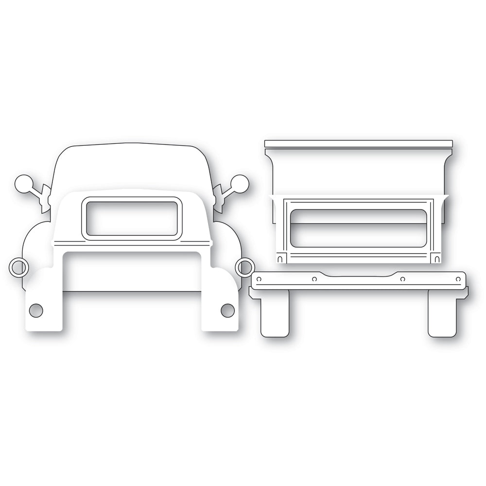 Poppystamps 2788 Country Pickup Craft Die