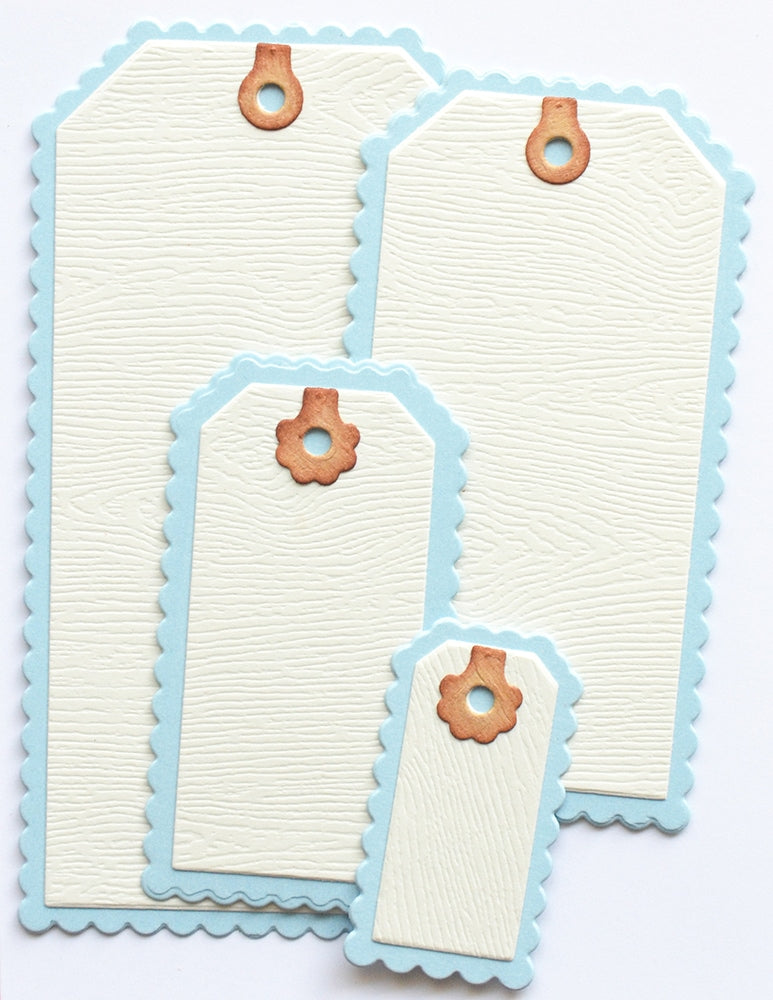 Poppystamps 2791 Scalloped Framer Tags Craft Die