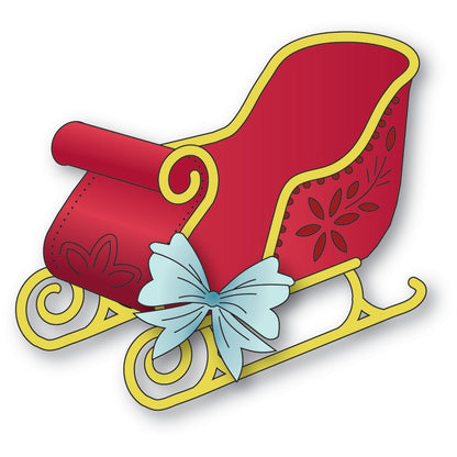 Poppystamps 2793 Luxury Sleigh Craft Die