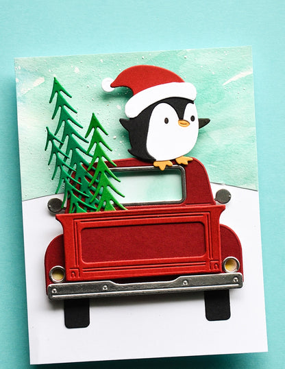 Poppystamps 2788 Country Pickup Craft Die