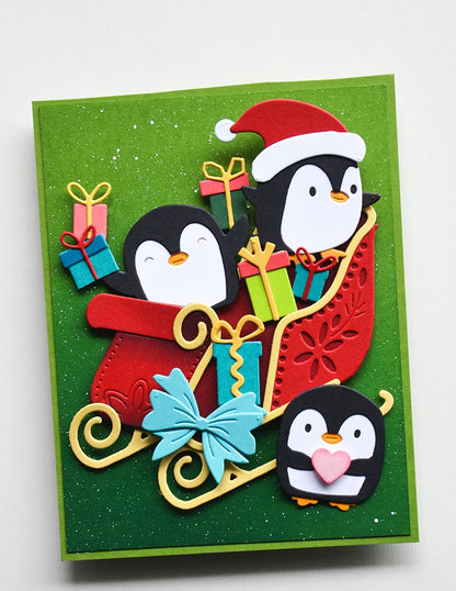 Poppystamps 2793 Luxury Sleigh Craft Die