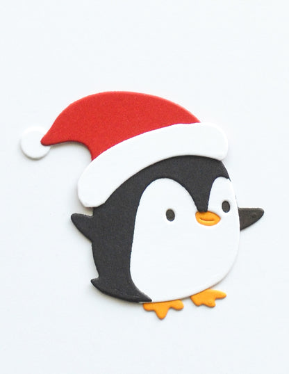Poppystamps 2797 Santa Penguin Craft Die