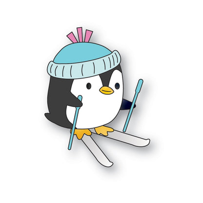 Poppystamps 2798 Ski Penguin Craft Die