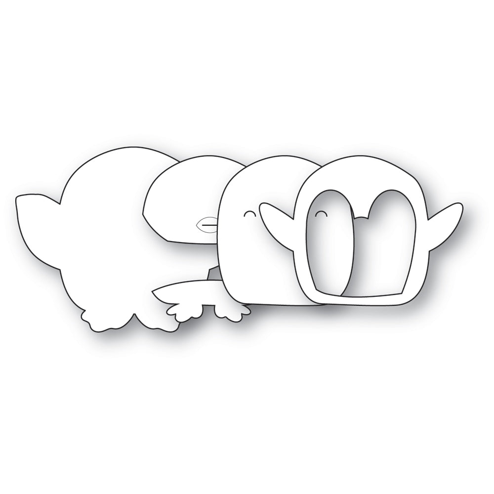 Poppystamps 2800 Snow Angel Penguin Craft Die